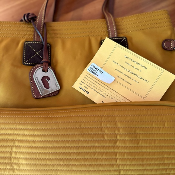 Dooney and Bourke Victoria Nylon Shopper - Picture 7 of 12